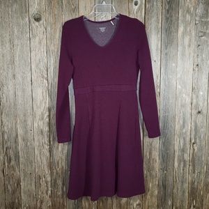 Toad & Co Tomboy Purple Knit Dress